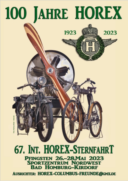 Flyer 100 Jahre HOREX