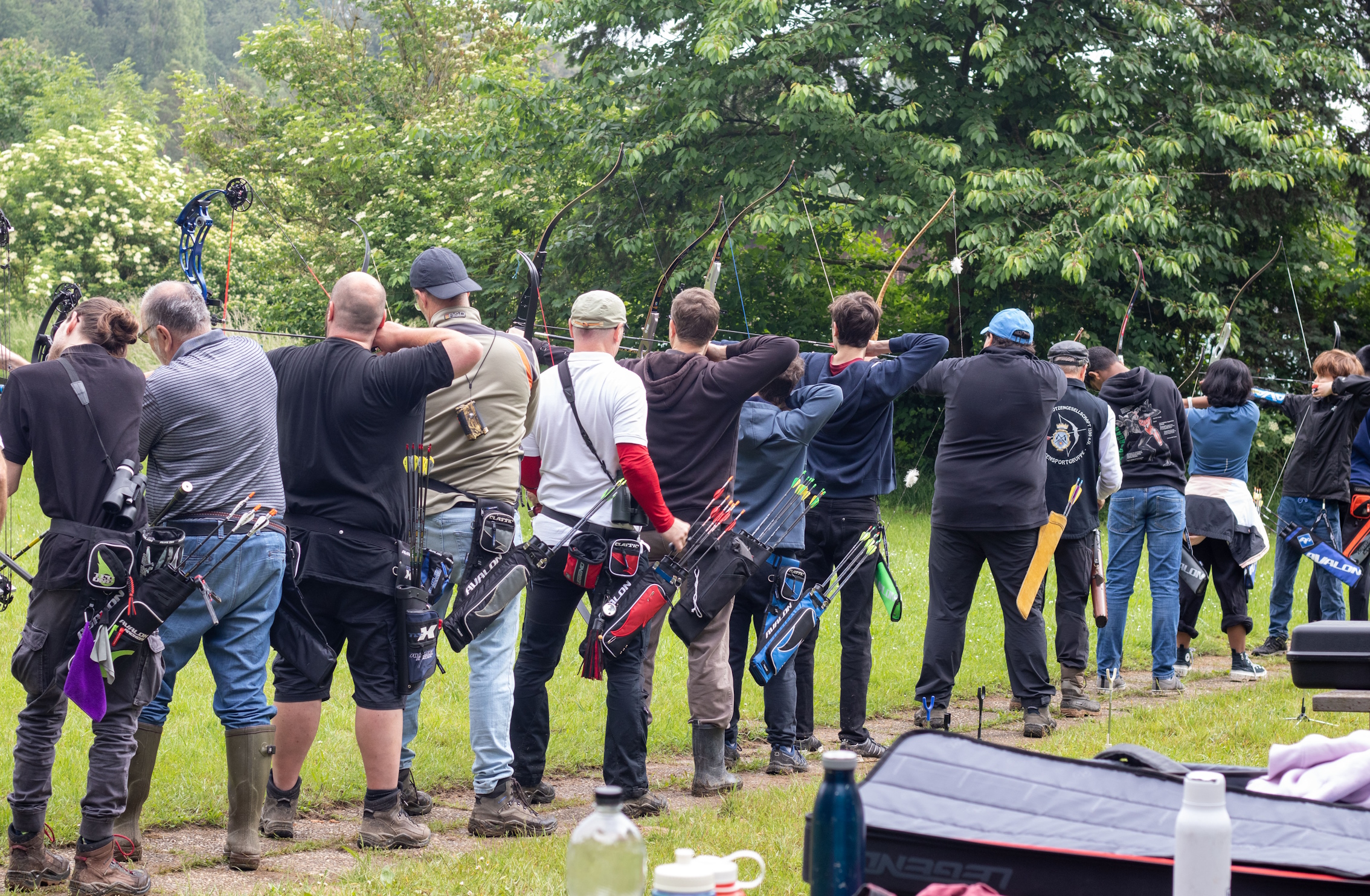 Richtig was losa auf der Schießlinie